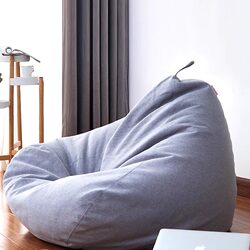 Yayisha Lazy Sofa Bean Bag Removable and Washable Single Small Sofa Bedroom Balcony Recliner Tatami