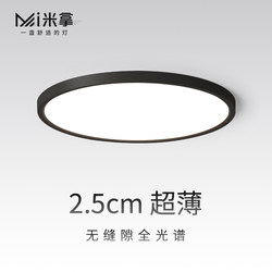 Mina Full-Spectrum Eye-Protection Led Ceiling Light Bedroom Lamp Modern Minimalist Anti-Blue Light Round Balcony Ultra-Thin