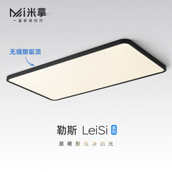 Mina Full-Spectrum Eye-Protection Led Ceiling Light, Rectangular, Simple, Modern, Elegant Main Light for Living Room, Ultra-Thin and Seamless