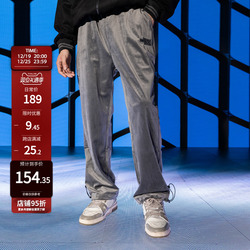 New Factor 2022 New Solid Color Loose And Comfortable Velvet Straight Trousers Trendy Sports Casual Pants For Men