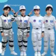 Trang phục phi hành gia Trang phục phi hành gia Trung Quốc trang phục nhập vai trẻ em trang phục nam và nữ trang phục không gian phù hợp với trẻ em