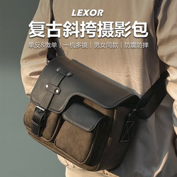 Camera Bag Portable Single-Shoulder Micro-Slr Crossbody Photography Bag with Inner Lining Suitable for Canon R8, Fujifilm Xt4, Sony A50