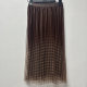 Designer sample version 2025 Spring and Autumn Shasha medium-length elastic waist pleated skirt versatile skirt E046
