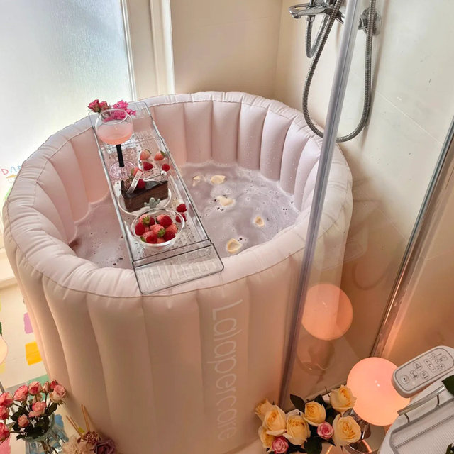 lalapercare/Nala Summer Cloud Inflatable Household Bath Bucket Folding ...