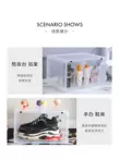 Cleanone Hộp Đựng Giày Hộp Bảo Quản Trong Suốt Aj Giày Sneaker Hộp Chống Oxy Hóa Bên Mở Màn Hình Treo Tường Giày Hộp Nhựa Acrylic 