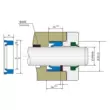 IDU/YXd63/65/70/72/75*75/77/82/84/87*14 vòng đệm dầu thủy lực Vòng đệm trục Y gioang noi ap suat Gioăng, phớt thủy lực