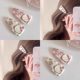
Pink floral kittty hair clip female side clip girl heart forehead broken hair bangs clip hair card bb clip hair accessories