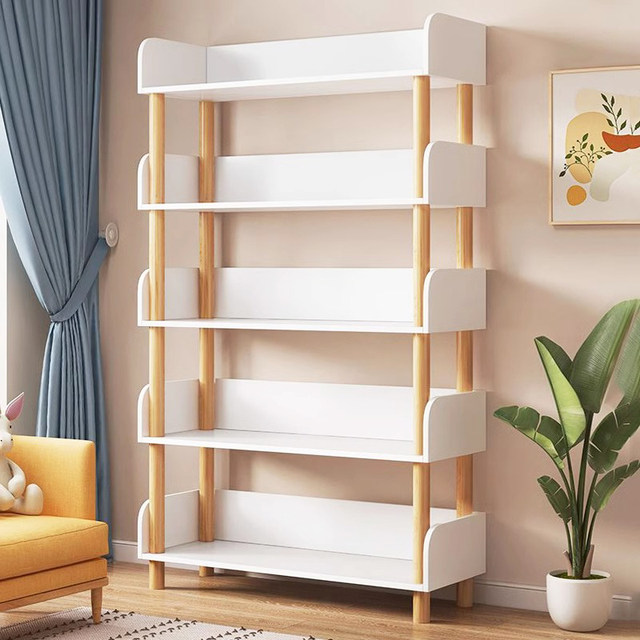 Floor-standing multi-layer storage rack simple children's bookshelf ...