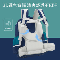 Schoolbags for Boys, Primary School Students, Grades Three to Six, First Grade Boys, Kidsren's Spine Protection and Burden Reduction, Boys' Ultra-Light 2025 New Model