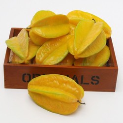 Simulated Star Fruit, Fake Plastic Star Fruit, Simulated Fruit Model, Fruit Shop, Supermarket, Photography, Painting, Children's Early Education Props