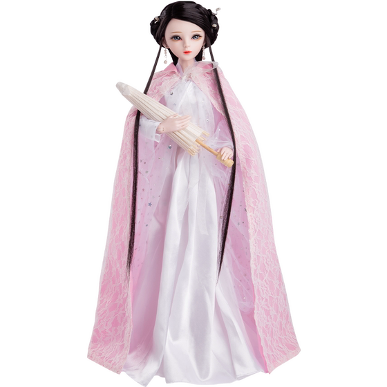 Baby Love Fairy Dolls Ancient Wind Dolls costume ancient White Snake White Ladies Simulation Doll Princess Girl Toys
