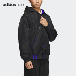 
Adidas/Adidas Genuine NEO Spring Men's and Women's Sports and Casual Jacket Hooded Jacket IK3419