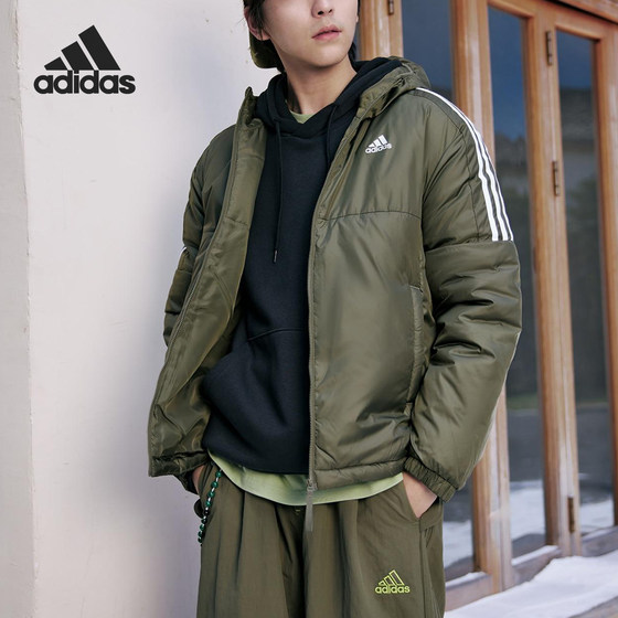 
Adidas/Adidas official authentic Essentials men's hooded warm sports cotton clothing KF6756