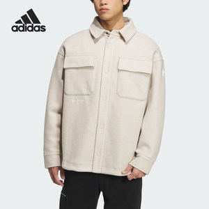 
Adidas/Adidas genuine ST WM SHIRT JKT men's simple lapel jacket IP4969