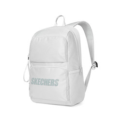 Skechers Backpack for Men and Women, Large Capacity Travel Backpack, Moon Gray College Student Backpack, High School Student Backpack
