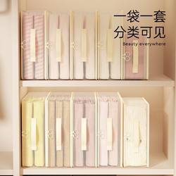 Four-Piece Storage Bag Set, Bedroom Wardrobe Organization, Seasonal Quilt, Clothes, Under-Bed Drawer Storage Box with Handle, Breathable