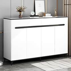 Carefully Selected Light Luxury Shoe Cabinets for Home Entrance, Large Capacity, New Model, Wall-Mounted Entryway Cabinet, Storage Cabinet, Balcony Storage Manufacturer