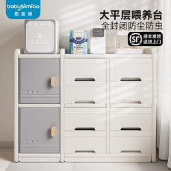 Simiao Children's Storage Cabinet, Floor-Standing Cabinet, Baby Supplies, Multi-Layer Wardrobe, Storage Cabinet, Storage Rack, Baby Feeding Table
