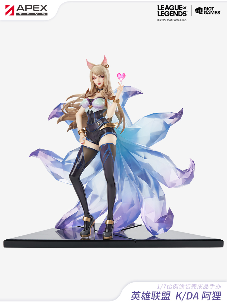 リーグ・オブ・レジェンド KDA アーリ 1/7 完成品フィギュア[APEX] Apex K/DA Ahri 1/7 Scale Figure | Riot Games Store