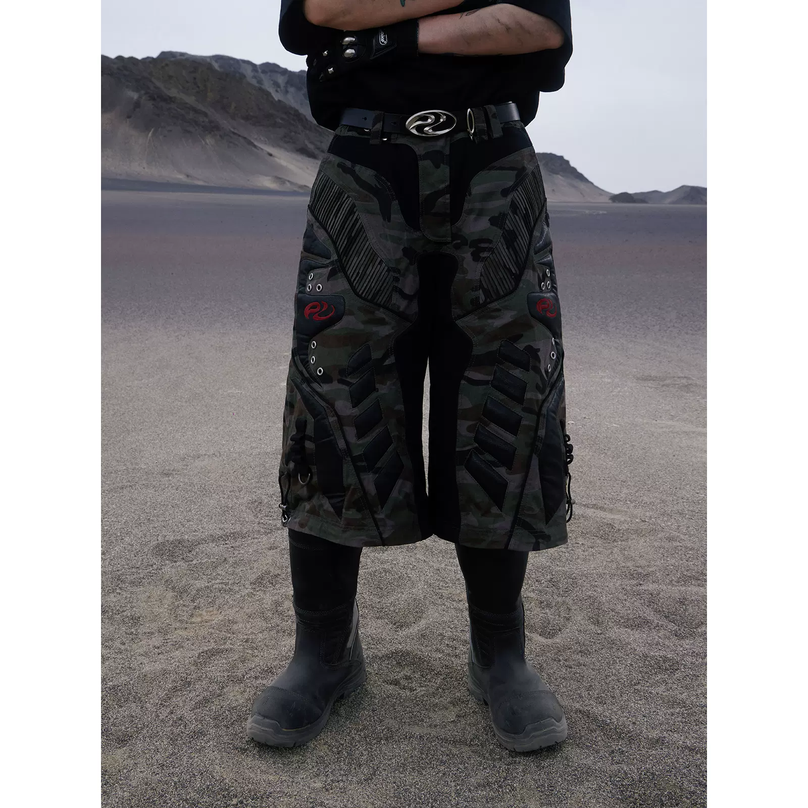 PERSONSOUL 迷彩 ThreeinoneCargo ズボン パンツ 