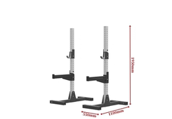 Simple Squat Rack, Split Squat Rack, 75X75X3Mm Square Tube, Squat Bench Press, Home and Commercial Use, Bodybuilding, Powerlifting