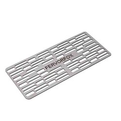Outdoor 304 Stainless Steel Grill Net Camping Card Stove Barbecue Rack Grill Pan for Grilling Meat and Fish Portable Grill Pan