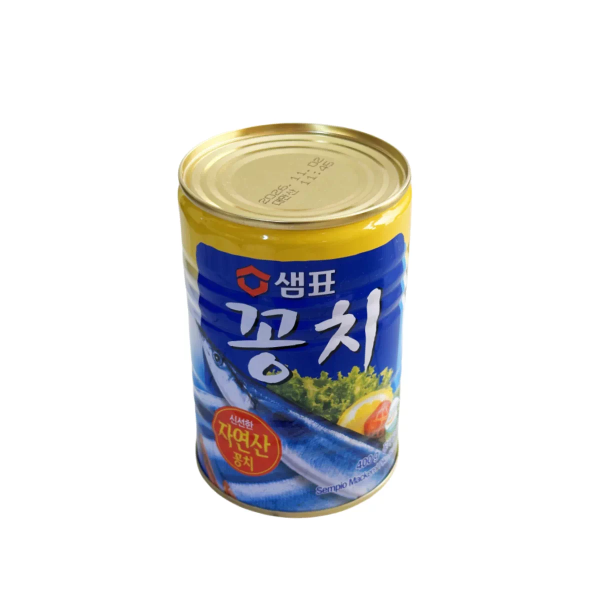 韩国进口膳府秋刀鱼罐头 泡菜汤即食韩式料理用400g秋刀鱼
