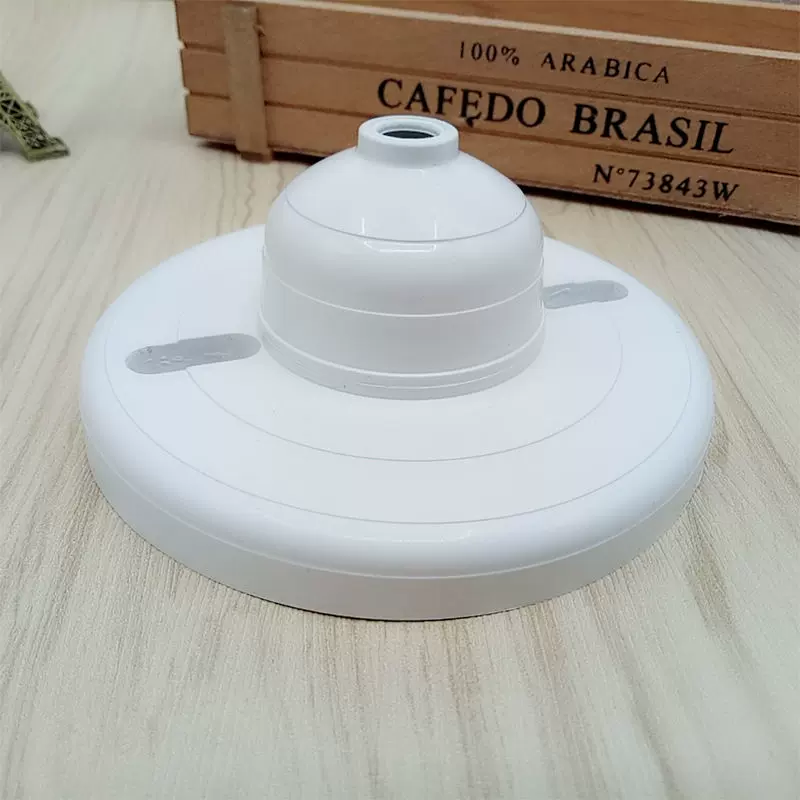 工程塑料吊线盒装饰吊线盒 灯座接线盒灯头吊线盒吊灯转换盒 10cm