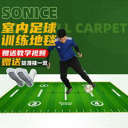 Indoor Football Training Mat, Soundproof and Noise-Reducing, Household Children's Football Mat, Carpet Training Mat, Football Training Equipment