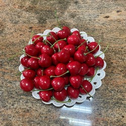 Simulated Plastic Cherry, Simulated Cherry Model, Fruit Shop Photography, Children's Early Education Props