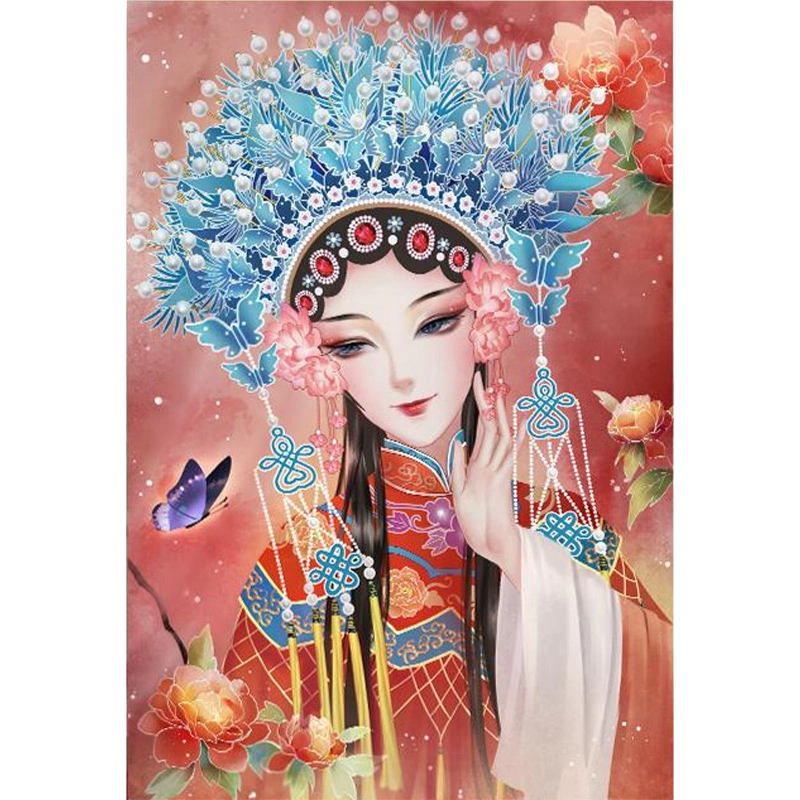 抽象画 僧侶 油彩画 3736_G_1754325042727.png