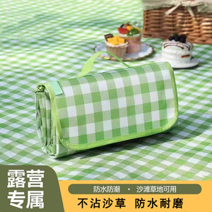 
Picnic mat thickened and larger non-woven outdoor moisture-proof mat portable spring outing floor mat picnic mat camping cloth mat