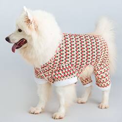 Dog Clothes for Autumn and Winter, Cold-Proof and Warm, Four-Legged Cat Clothing, Tang Suit for Golden Retriever, Samoyed, Teddy, Bichon, Small, Medium, and Large Dogs