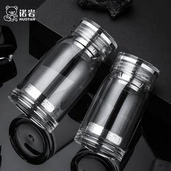 Nuoyan's New Large Belly Cup, Thickened Transparent High Borosilicate Heat-Resistant Glass Cup, 2025 Summer New High-Value Water Cup