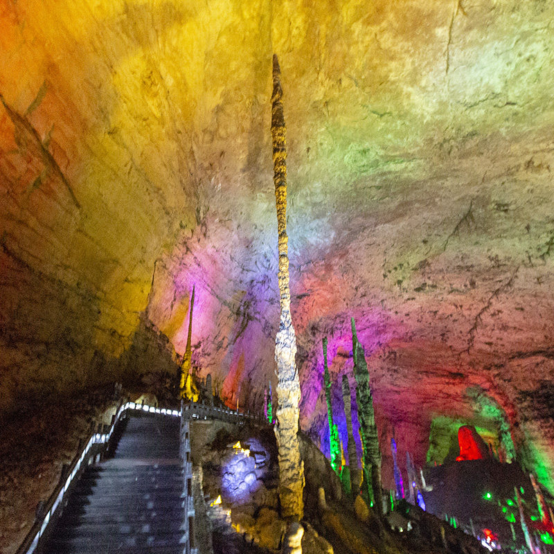 湖南长沙张家界旅游2天1晚纯玩黄龙洞天门山玻璃栈道二日游跟团