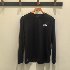 
26 spring and summer TheNorthFace outdoor sports moisture-absorbent breathable quick-drying round neck long-sleeved T-shirt men 8DG5