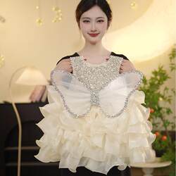 Girls' Dress 2026 Summer New Style Children's Fashionable Princess Dress Baby Girl Birthday Party Performance Outfit