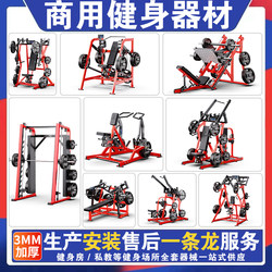 Complete Set of Gym Equipment: Seated Chest Press, High and Low Back Pull, Butterfly Chest Expander, Strength Training Equipment