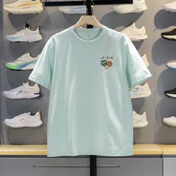 Li-Ning Short-Sleeve T-Shirt for Men, 2025 Autumn New Fashion Trendy Ice-Feel Comfortable Crew Neck Cultural Shirt Ahsve97