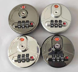 Luggage Accessories Square Lock Side Lock Trolley Case Combination Lock Customs Lock Ingot Lock Rotating Round Lock Repair and Replacement