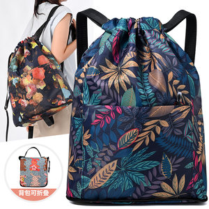 
Tight pocket drawstring backpack for women outdoor sports training travel travel large capacity drawstring bag storage backpack