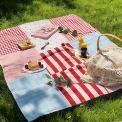 Spring Outing Picnic Mat Portable Picnic Mat Beach Mat Waterproof Sandproof Seaside Thickened Park Grass Outdoor Camping
