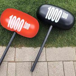 Inflatable Hammer Toy Balloon Hammer Extra Large Punishment Interactive Air-Pounding Hammer Thousand-Ton Hammer Inflatable Mace Hammer
