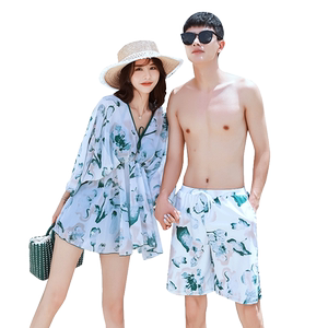 
Couple swimsuit 2026 new couple style suit sexy three-piece swimsuit beach pants seaside resort swimsuit