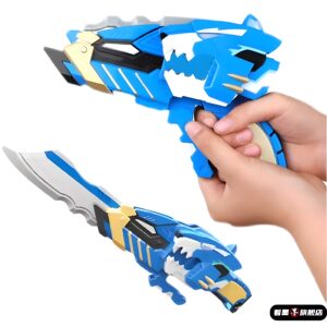 
Glowing Transformation Sword Toy Mini Agents Little Girl Gun Lightsabre Big Sword X Boy 3 Children Boy Laser