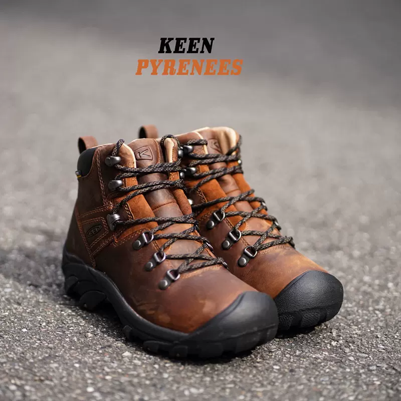 科恩KEEN PYRENEES户外防水雪地靴高帮徒步登山靴情侣款运动鞋-Taobao