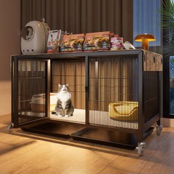 Cat Cage for Home Use, Indoor Kitten and Adult Cat Villa, Cat Supplies with Toilet, Extra Large Free Space, Cat House That Doesn'T Take up Much Space