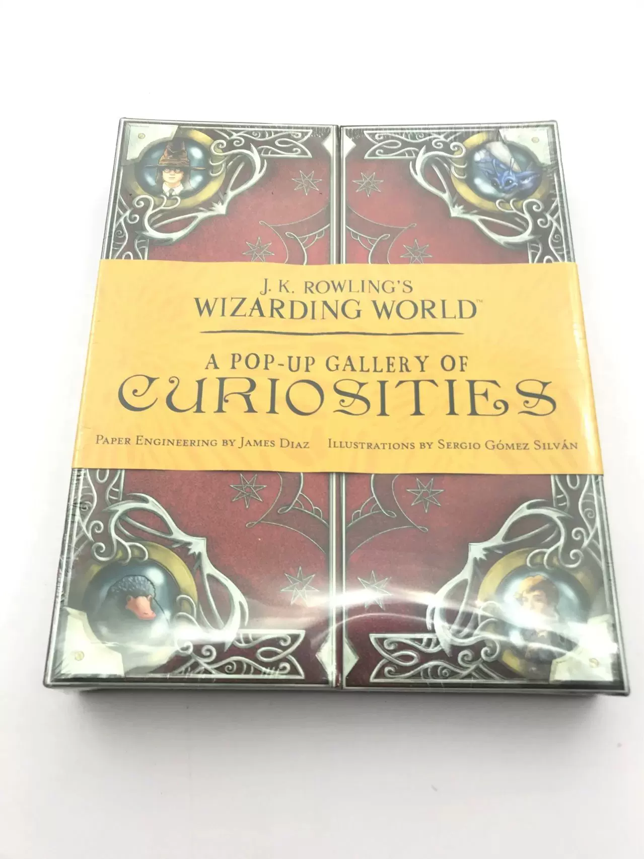 全新塑封harry potter gallery of curiosities 哈利波特立体