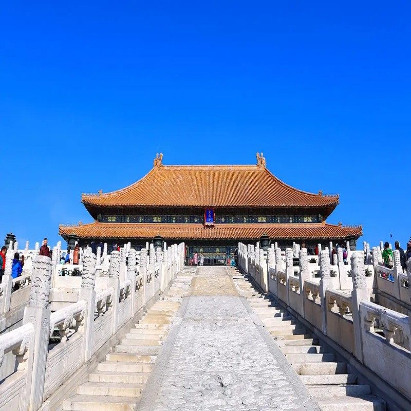 北京故宫博物院+升旗仪式 可五环内接人工导游讲解跟团深度游