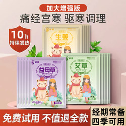 Warm Patches for Menstrual Pain Relief for Women, Suitable for Cold Uterus, with Motherwort, Mugwort, and Ginger Self-Heating Patches